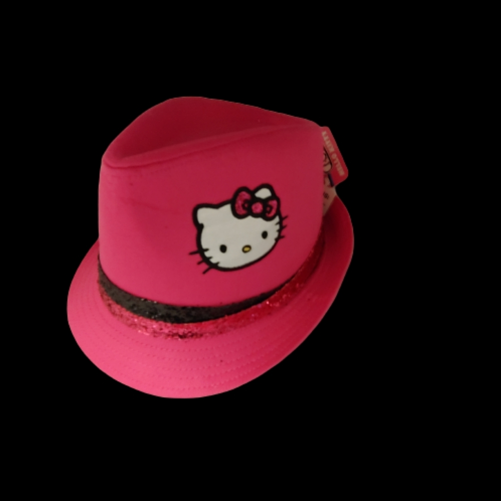 NWT Hello Kitty pink Fedora